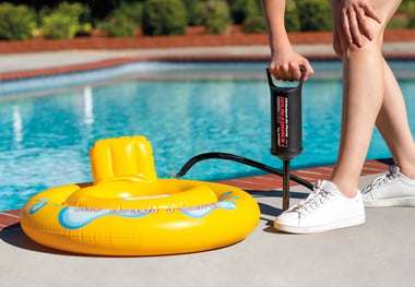 Intex Inflatables Manual Air Pump,Black