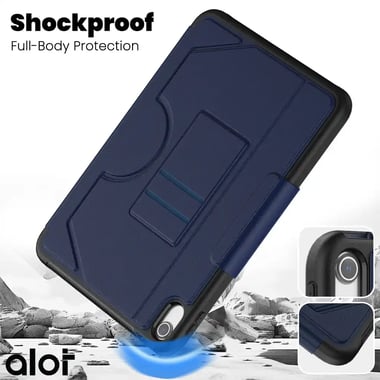 Alot Ipad 10th Generation (10.9-Inch) Back Cover Tablet Case,Deep Blue