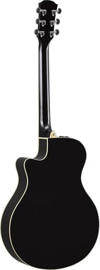 Yamaha Apx-600 Acoustic Electric Guitar Beginner,Left-Handed,6,Adults,Black