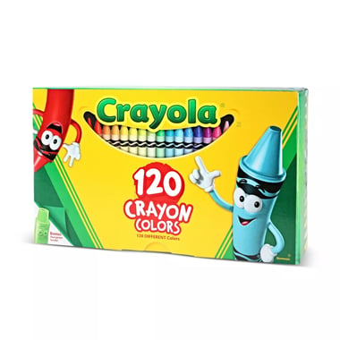 Crayola Wax Crayon,Assorted Color