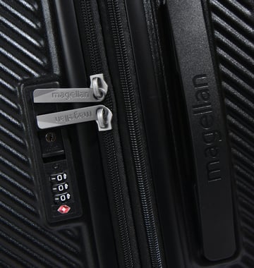 Magellan Luggage Set Of 3 (20"/24"/28"),3 Pieces,Black