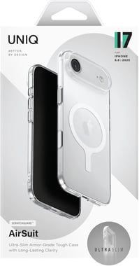 يونيك iPhone 17 Air,غطاء خلفي للهاتف الذكي,صقيع دخاني
