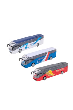 Teamsterz Diecast Model Bus,3 Years And Above,Multicolor