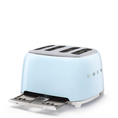 Smeg 4-Slice Toaster,2000 W,Blue