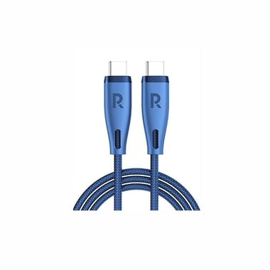 Ravpower Rp-Cb1037 Rp-Cb1037 Nylon Braided C-C Cable 60w 1.2m Ultramarine Sync & Charge Cable,1.2 Cm,Blue