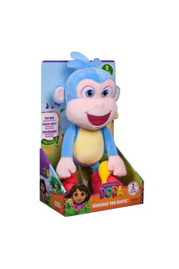Dora Interactive Plush Toy ,1 Year And Above,Blue