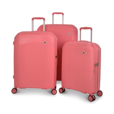 Magellan Luggage Set Of 3 (20"/24"/28"),3 Pieces,Pink