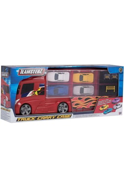 Teamsterz Vehicle & Track Set Truck,3 Years And Above,Multicolor