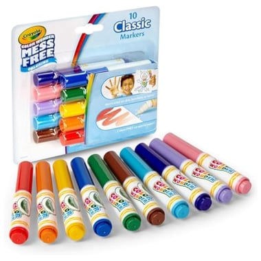 Crayola Color Marker (Washable),Assorted Color