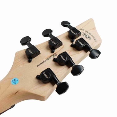 Unistar Seib370-Bk Electric Guitar Beginner,Right-Handed,6,Adults,Black
