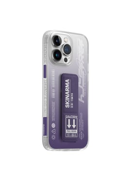 Skinarma Iphone 14 Pro Max Back Cover Mobile Case,Purple