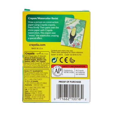 Crayola Wax Crayon,Assorted Color