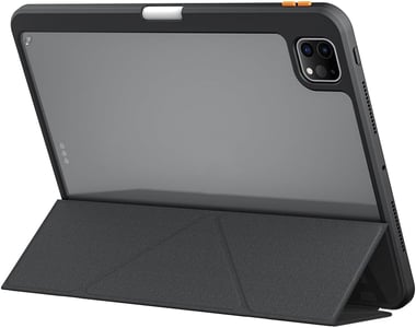 سكينارما iPad Pro 11 (5th Gen) حافظة كمبيوتر لوحي بغطاء خلفي,أسود