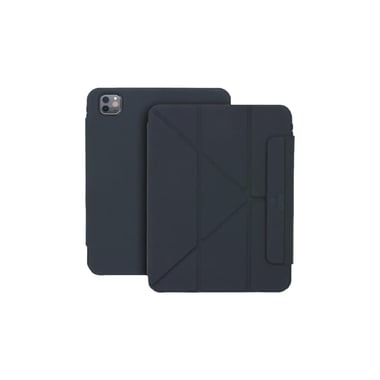 ألوت iPad 10.2 حافظة كمبيوتر لوحي بغطاء خلفي,أسود