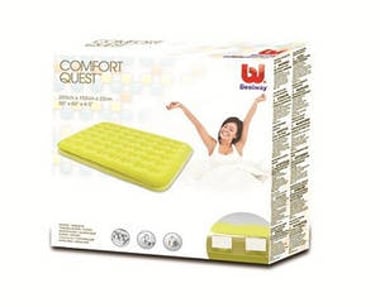 Bestway Inflatable Mattress 188 Cm×99 Cm×22 Cm,1 Person,Multicolor