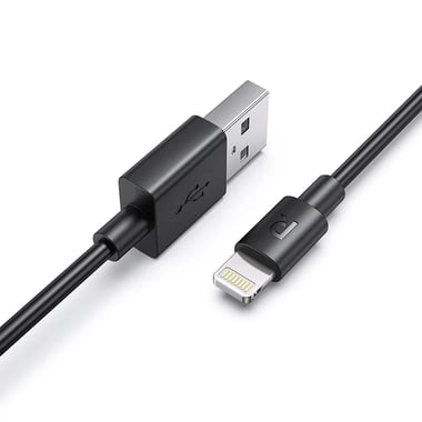 Ravpower Rp-Cb1014 Ravpower Rp-Cb1014 1m Usba-Lightning Cable Black (C89 Lightning Head) Sync & Charge Cable,1 Cm,Black