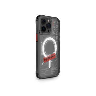 Skinarma Iphone 15 Pro Back Cover Mobile Case,Black