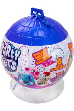Party Pets Collectible Plush Toy ,3 Years And Above,Multicolor