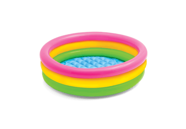 انتيكس حمام سباحة قابل للنفخ 86.00 سم×86.00 سم×25.00 سم,شخص واحد,متعدد الالوان