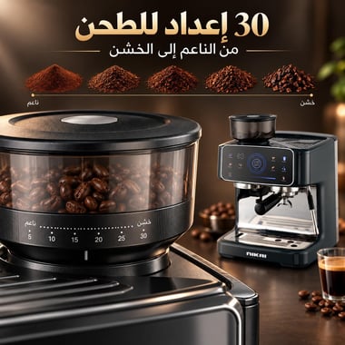 Nikai Espresso Machine,Black