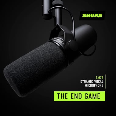 Shure Sm7b,Usb-C/Xlr Dynamic Microphone,Black
