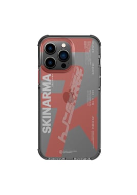 Skinarma Iphone 14 Pro Max Back Cover Mobile Case,Orange