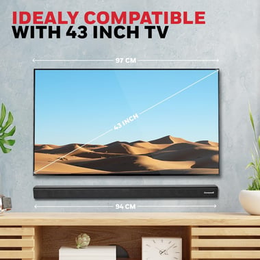 هوني ويل HC000257/AUD/SB/P2000/BLK ساوند بار,NA,أسود