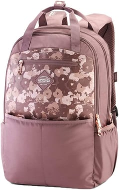 American Tourister Laptop Backpack Carry-On (18"),For 16.1" (Device),Unisex,Pink