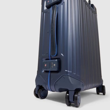 Piquadro Cabin Luggage (20"),1 Piece,Blue