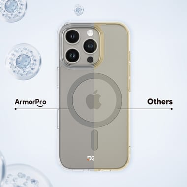 Armorpro Iphone 16 Pro Back Cover Mobile Case With Magsafe,Natural Titanium