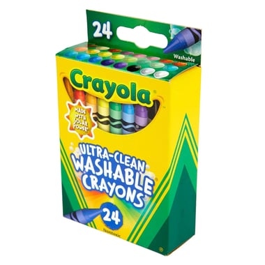 Crayola Wax Crayon,Assorted Color,24