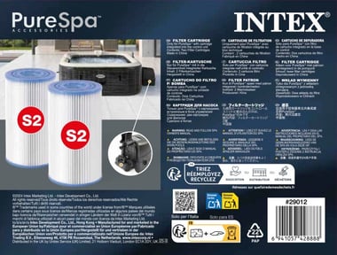 Intex Pool Filter Cartridge,Multicolor