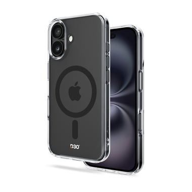 آرمربرو iPhone 16,غطاء خلفي للهاتف الذكي مع ماغ سيف,شفاف