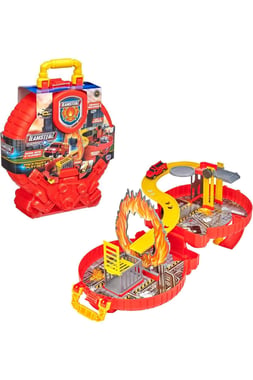 Teamsterz Vehicle & Track Set Fire Truck,3 Years And Above,Multicolor