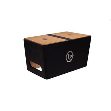 Latin Percussion Cajon Beginner 2 Pieces,All Ages,Black
