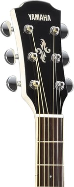 ياماها جيتار صوتي كهربائي مبتدىء, لليد اليمنى,6 Strings, للبالغين,ابيض