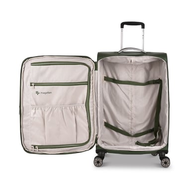Magellan Luggage Set Of 3 (20"/24"/28"),3 Pieces,Green