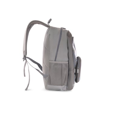Track School Backpack (18"),,Unisex,Grey