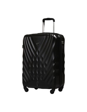 Track Luggage Set Of 4 (12"/20"/24"/28"),4 Pieces,Black