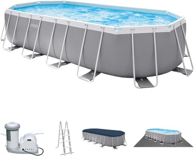 Intex Framed Pool 610.00 Cm×122.00 Cm×305.00 Cm,8 Person,Multicolor