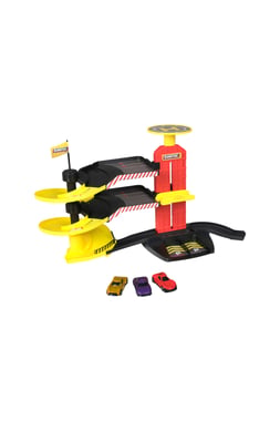 Teamsterz Vehicle & Track Set Car,3 Years And Above,Multicolor
