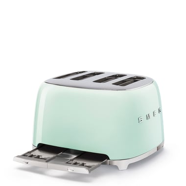 Smeg 4-Slice Toaster,2000 W,Green