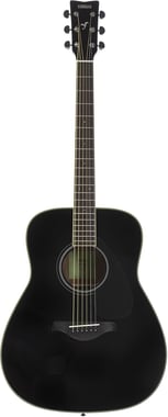 ياماها fg-820 جيتار صوتي متقدم, (أعسر (للاستخدام باليد اليسرى,6 Strings, للبالغين,أسود