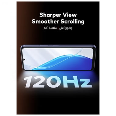 آيتل A200 Dual SIM Meteor titanium 3+5GB,128 جيجابايت,3 جيجابايت رام,تيتانيوم 4G LTE,