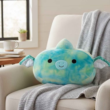 Squishmallows Plush Pillow Squishmallows,1 Year And Above,Blue