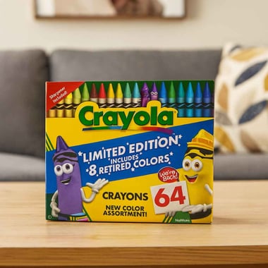 Crayola Wax Crayon,Assorted Color