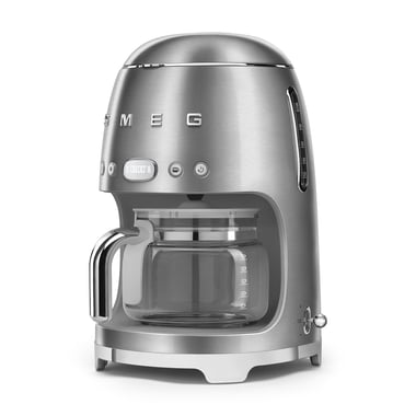 Smeg Drip Coffee Machine,1.4 L,Black/Silver