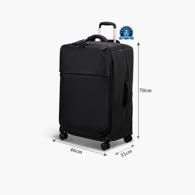 Lipault Check-In Luggage Medium (26"),1 Piece,Black