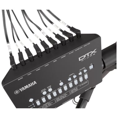 Yamaha Dtx-402 Electronic Drum Set Intermediate 5 Pieces,All Ages,Black