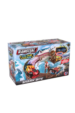 Teamsterz Vehicle & Track Set Car,3 Years And Above,Multicolor